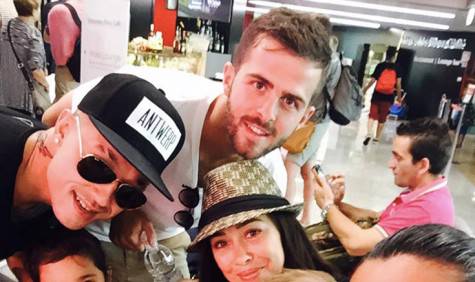 Nainggolan Pjanic in vacanza