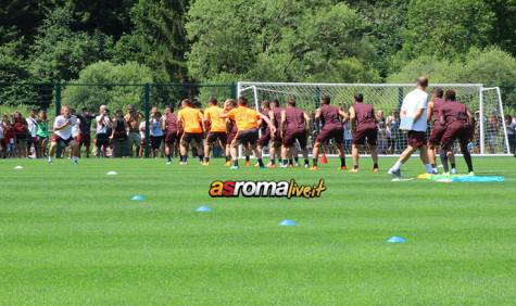 Allenamento Roma