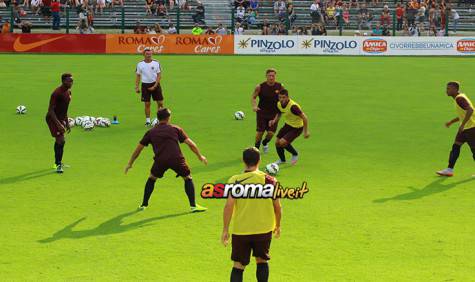 Allenamento Roma