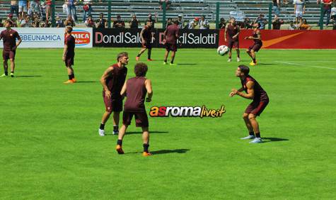 Allenamento Roma