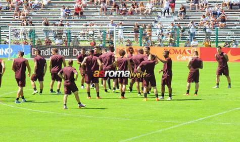 Allenamento Roma