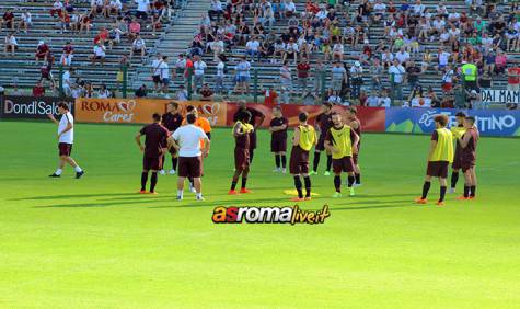 Ritiro Roma Pinzolo gruppo