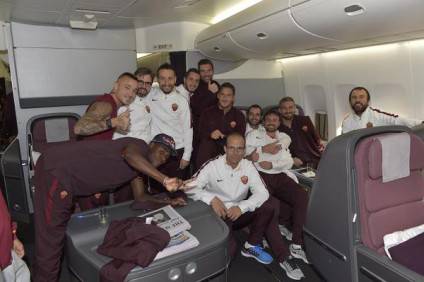 Roma in volo verso l'Indonesia 