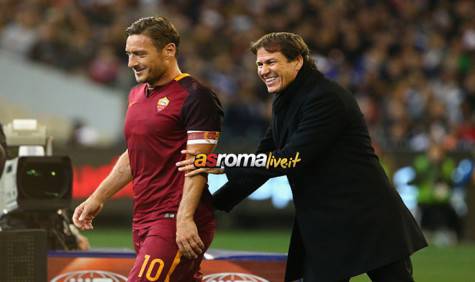 Totti e Garcia