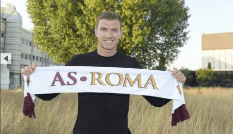 Dzeko (foto asroma.it)