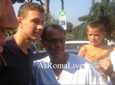 Edin Dzeko al Gemelli