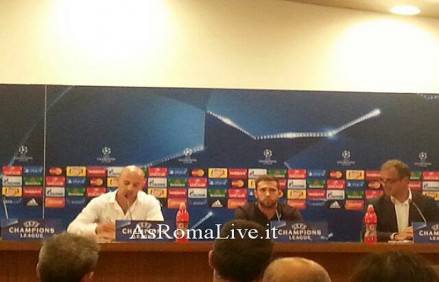 Jordi Alba in conferenza stampa