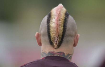 Il nuovo look di Radja Nainggolan (foto asroma.it)