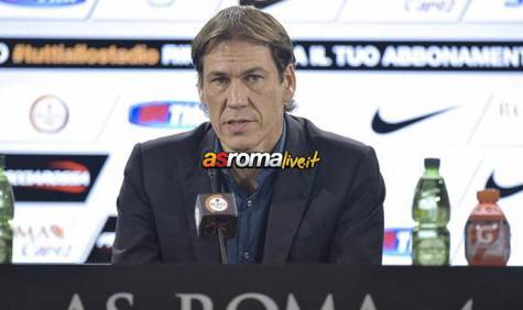 Rudi Garcia in conferenza stampa