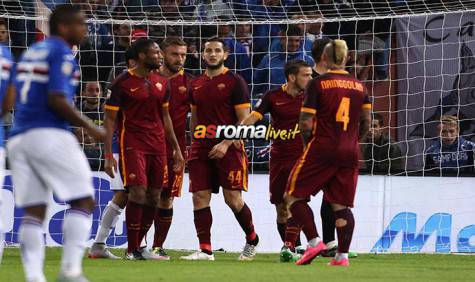 Sampdoria-Roma squadra