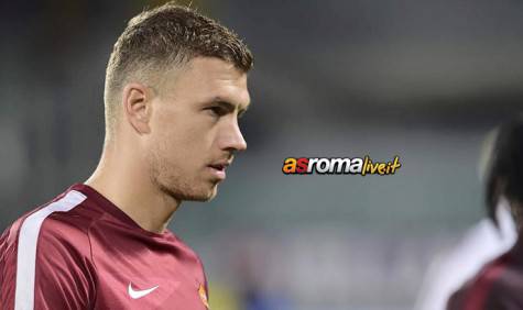 Fiorentina Roma Dzeko