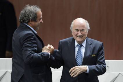 Platini e Blatter