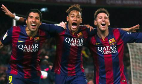 Suarez Neymar Messi