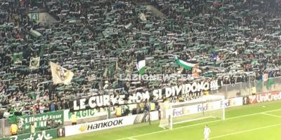 striscione St. Etienne