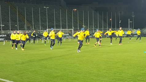 Allenamento Frosinone