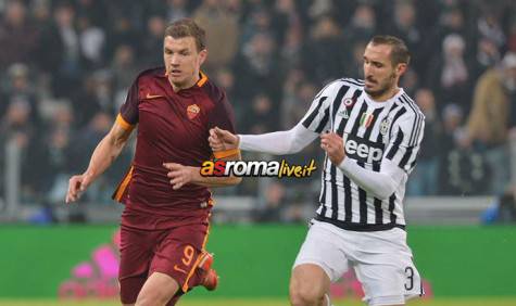 Dzeko e Chiellini