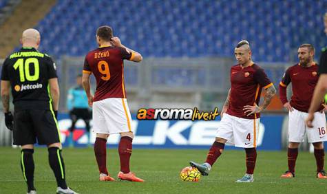 Dzeko e Nainggolan