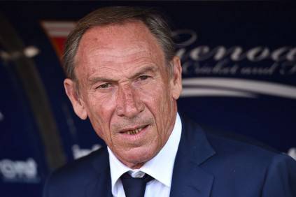 GENOA, ITALY - APRIL 11:  Cagliari Calcio head coach Zdenek Zeman looks on prior to the Serie A match between Genoa CFC and Cagliari Calcio at Stadio Luigi Ferraris on April 11, 2015 in Genoa, Italy.  (Photo by Valerio Pennicino/Getty Images)