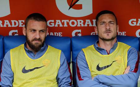 Daniele De Rossi e Francesco Totti