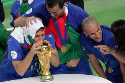 Fabio Cannavaro e Francesco Totti