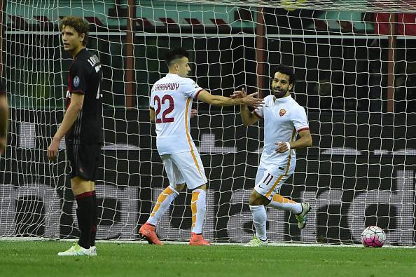 El Shaarawy e Salah