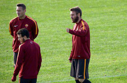 Totti, De Rossi e Florenzi