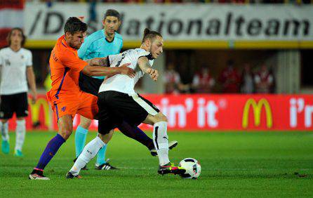 Kevin Strootman e Marko Arnautovic