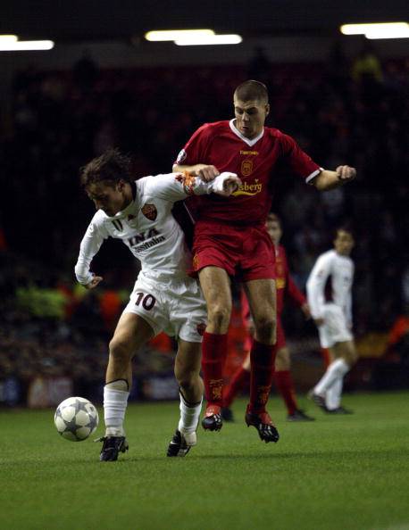 Francesco Totti e Steven Gerrard