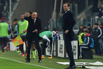 Spalletti e Allegri Juventus Roma