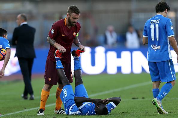 Daniele De Rossi e Assane Dioussé