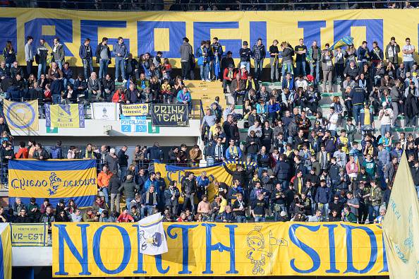 roma chievo curva