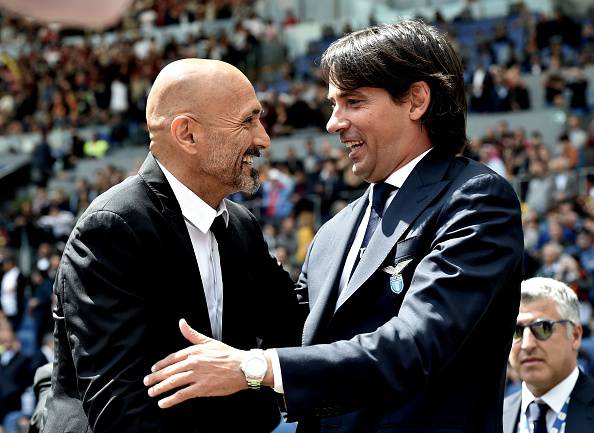 Luciano Spalletti e Simone Inzaghi 