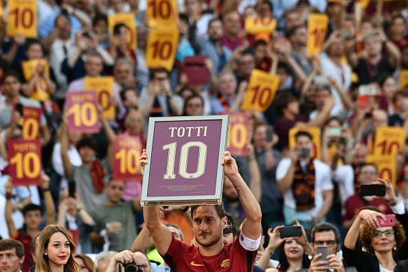 lettera Totti