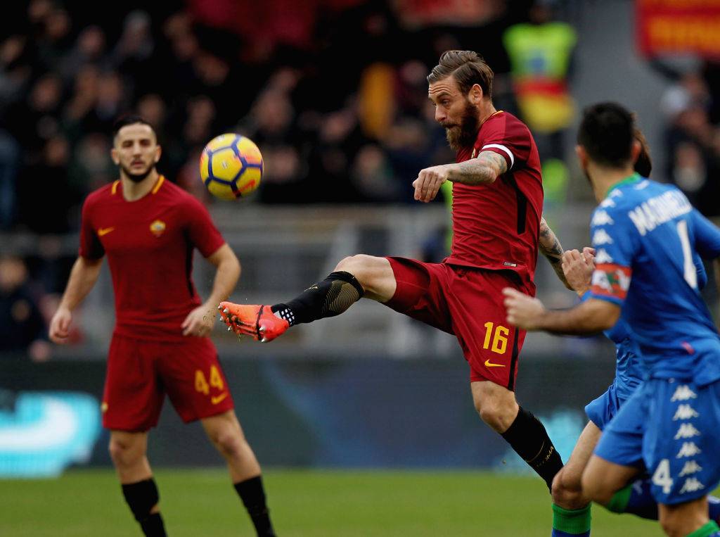 Formazioni ufficiali Roma Torino De Rossi