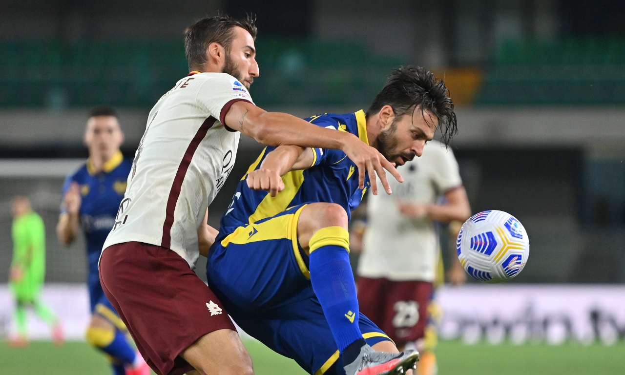 Voti Verona Roma Cristante