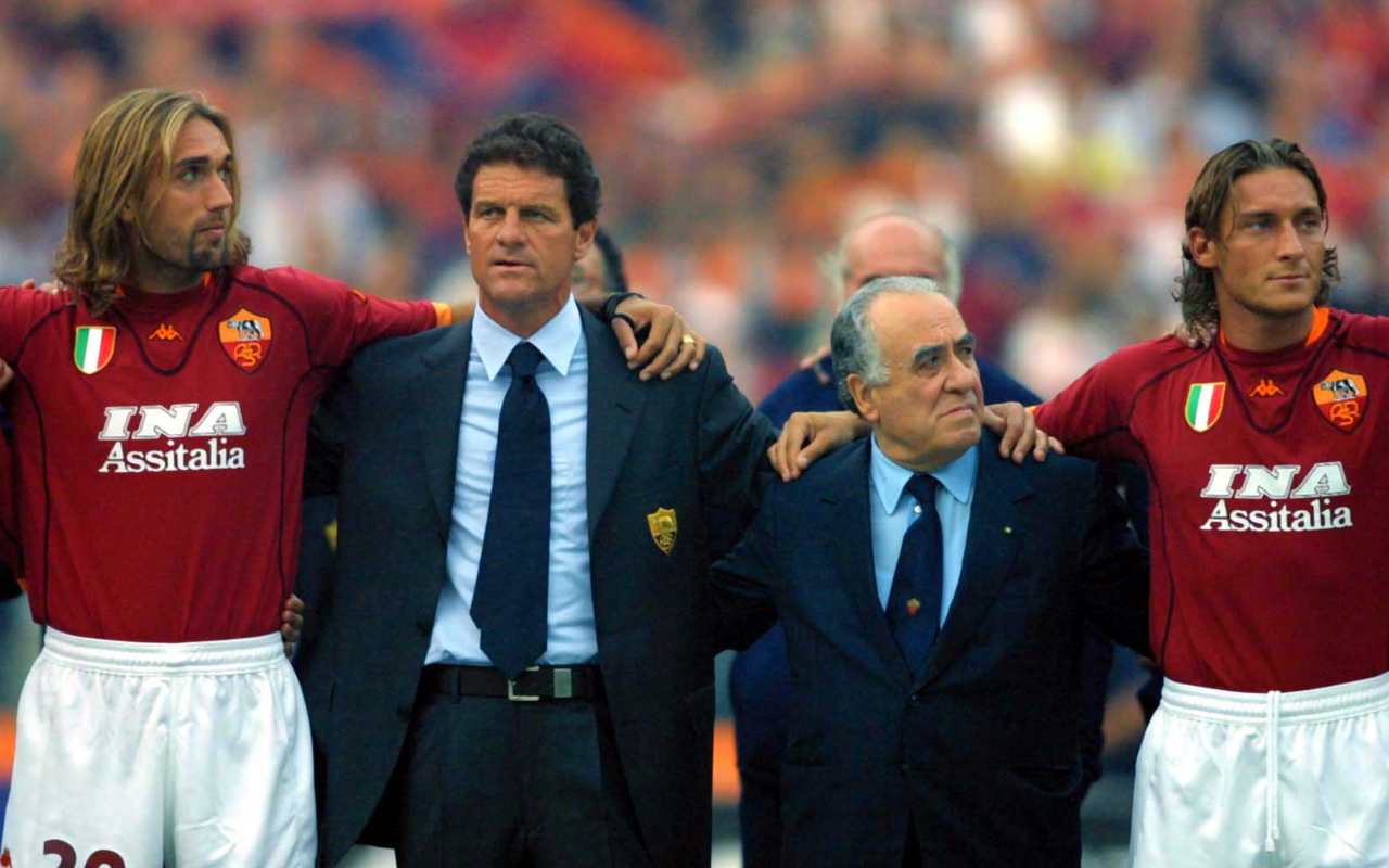 totti batistuta roma