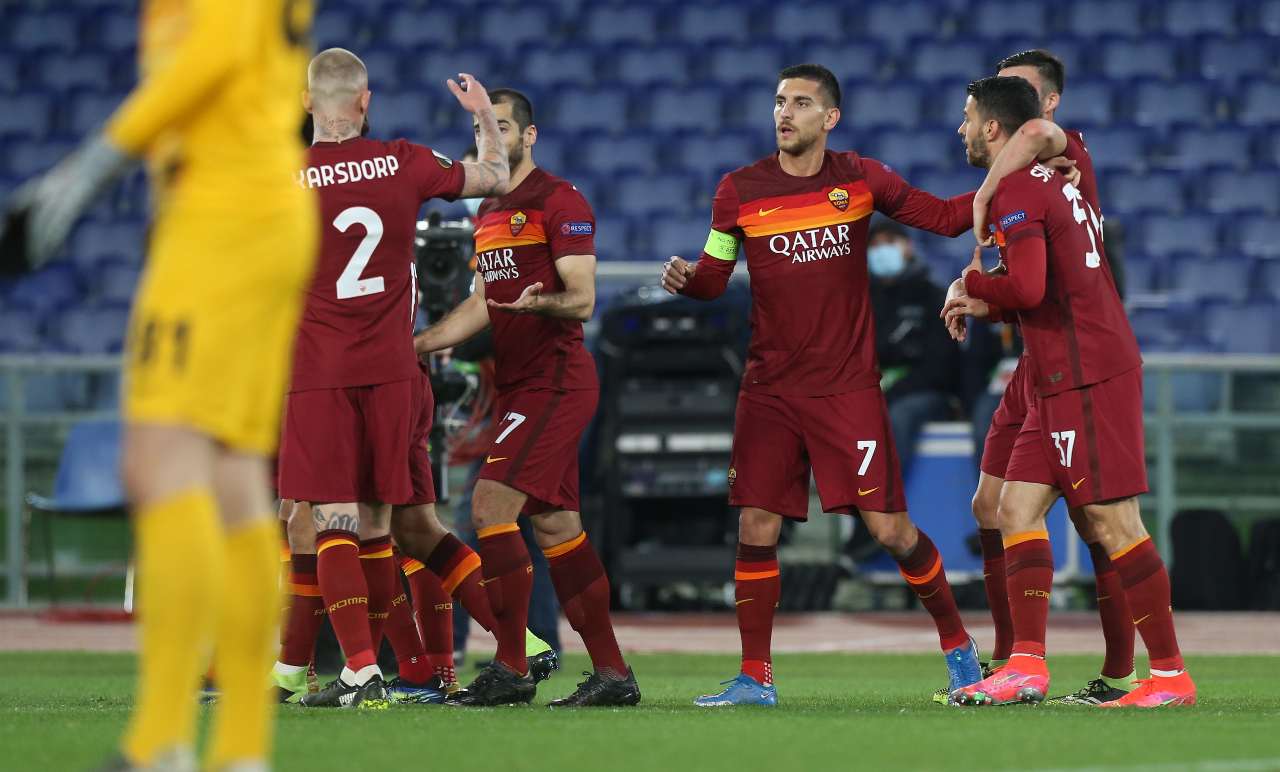 Voti Roma-Shakhtar: Pellegrini spaziale