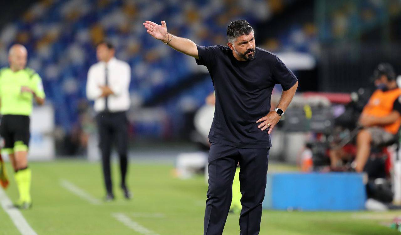 roma napoli gattuso fonseca