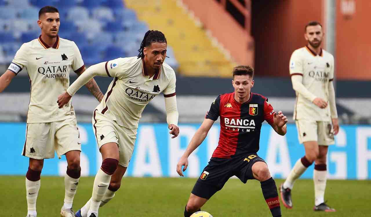 smalling genoa roma