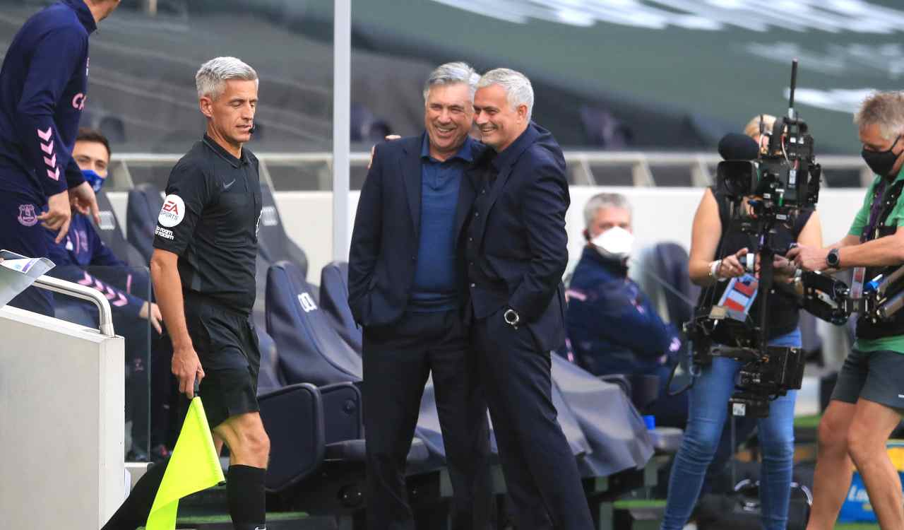 Mourinho e Ancelotti