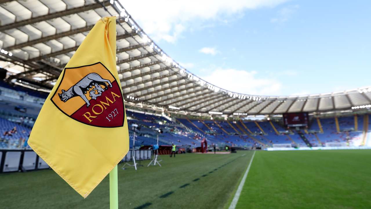 Bandierina Roma Stadio Olimpico
