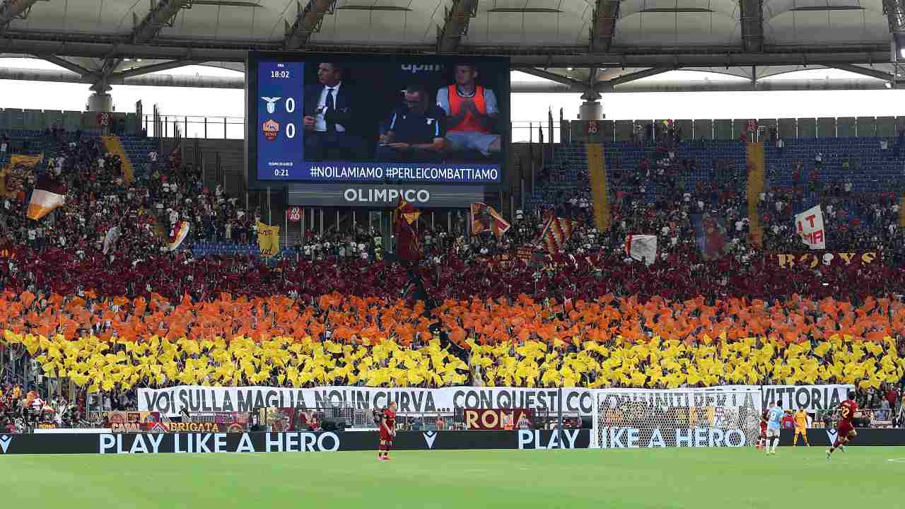 Curva sud Roma