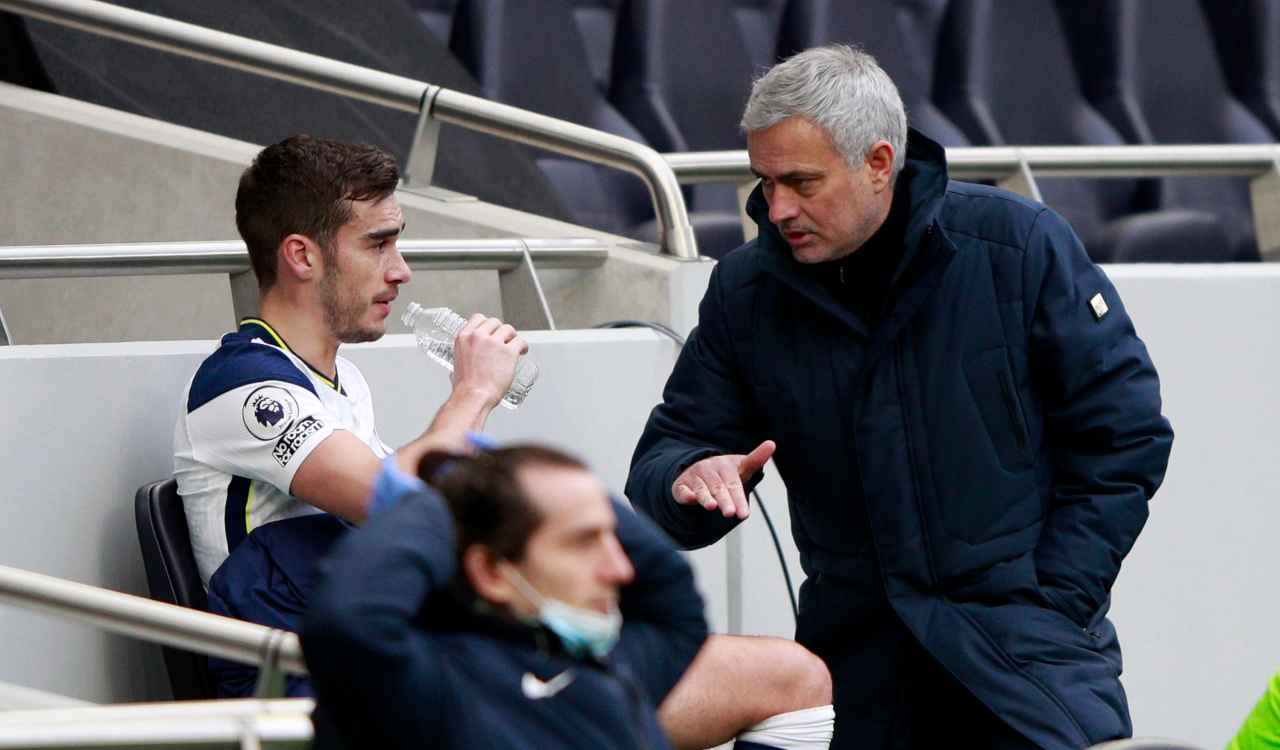 Winks e Mourinho