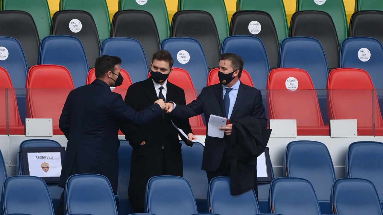 Tiago Pinto, Ryan e Dan Friedkin