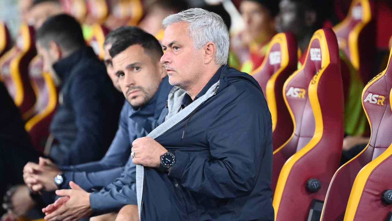 Roma Trigoria Mourinho