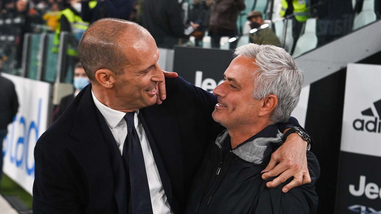 Allegri e Mourinho