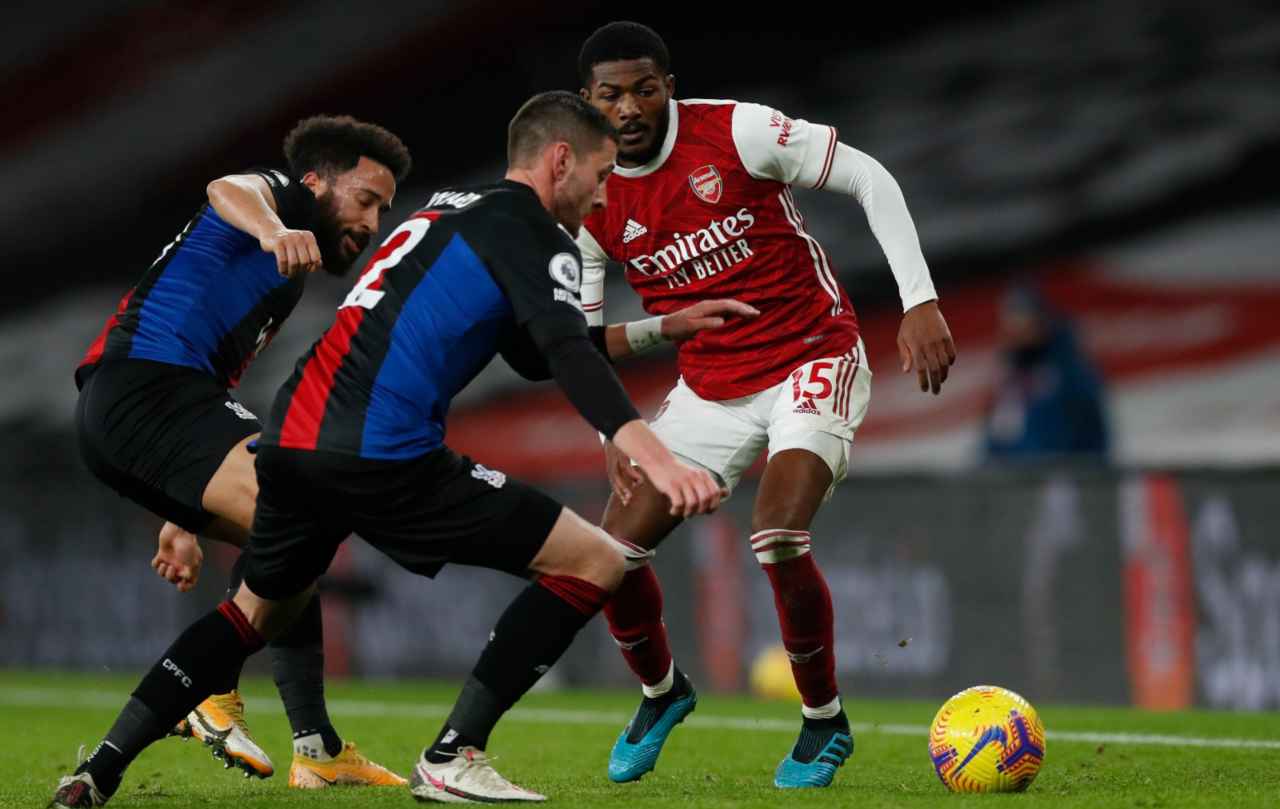 calciomercato roma maitland-niles arsenal