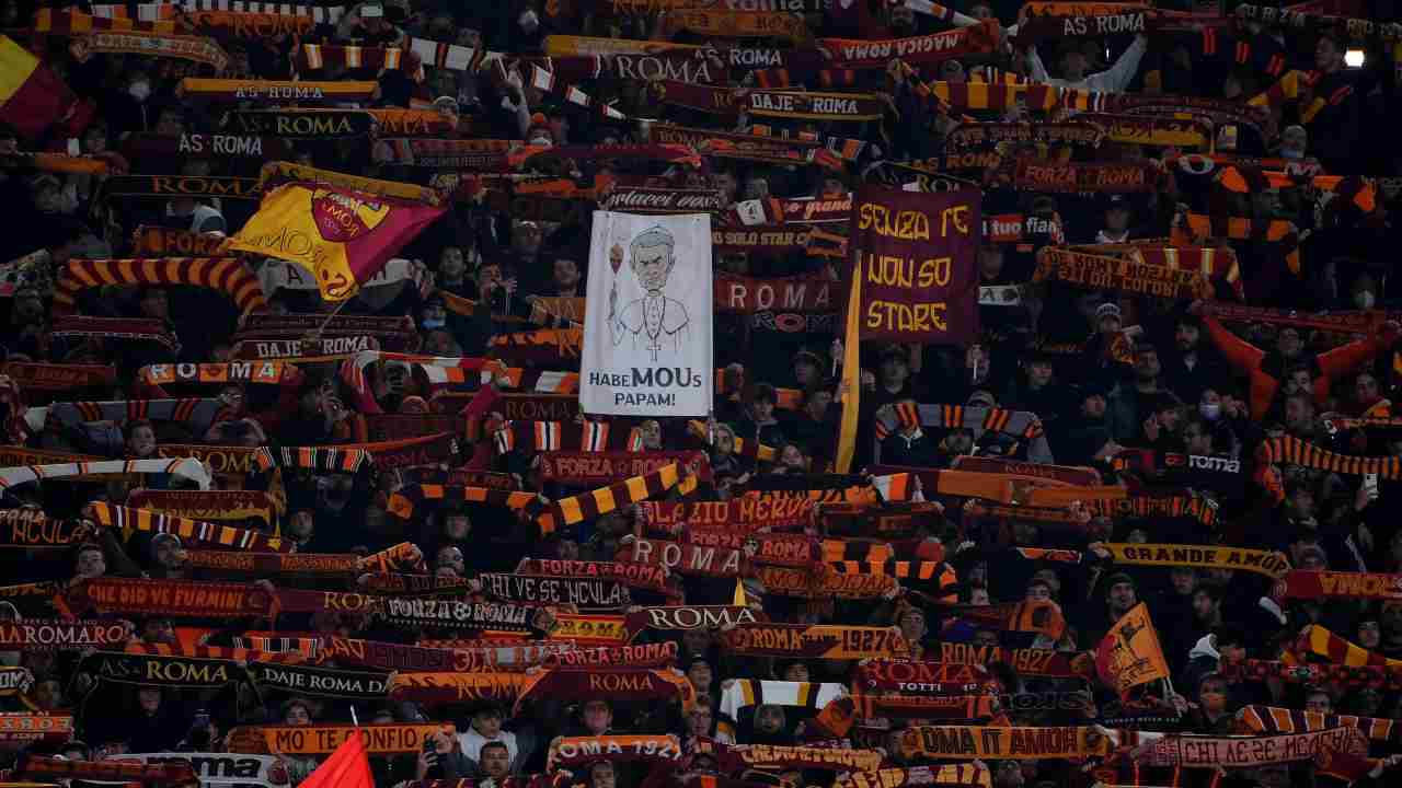 Tifosi Roma Stadio Olimpico