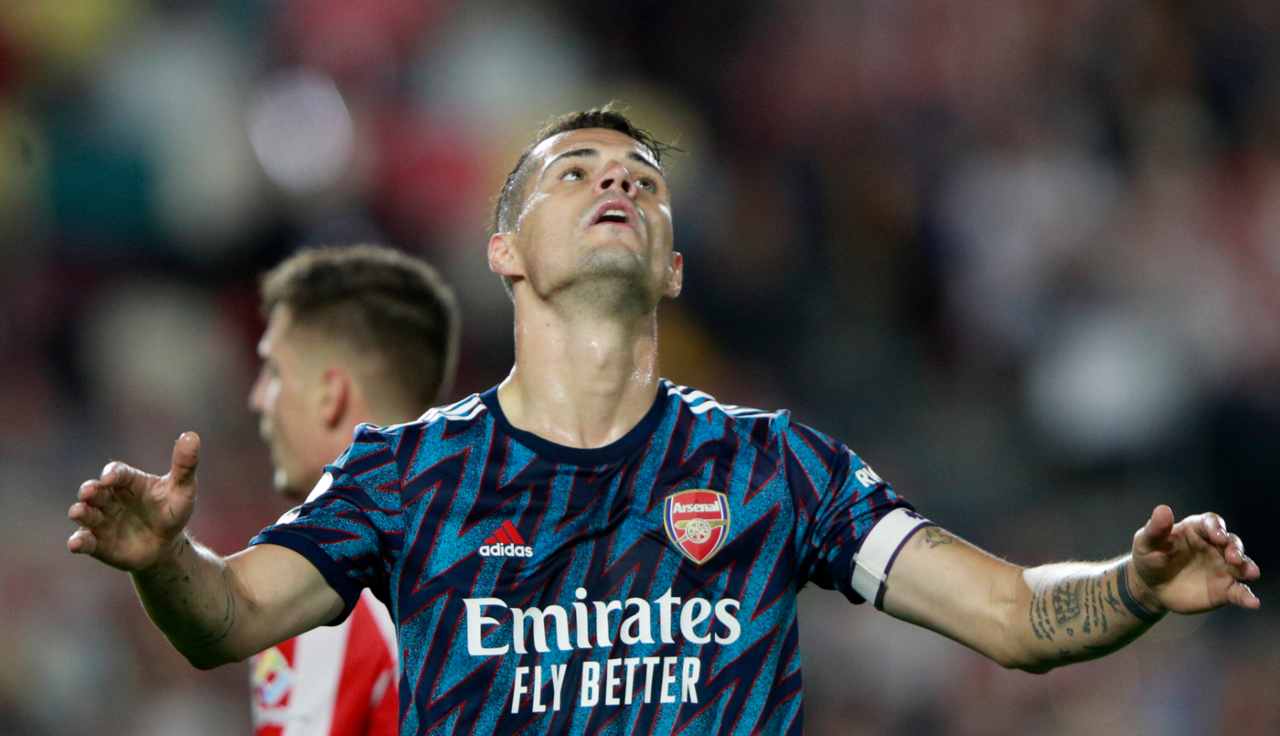 calciomercato roma xhaka