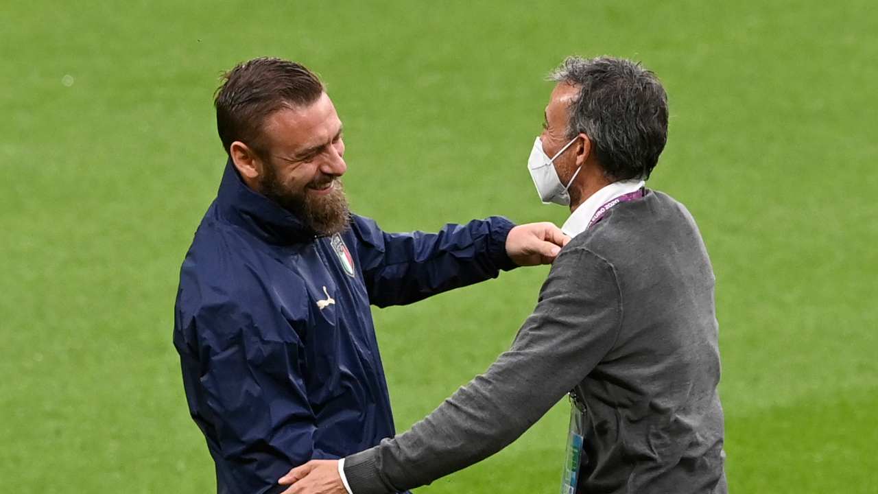 De Rossi e Luis Enrique